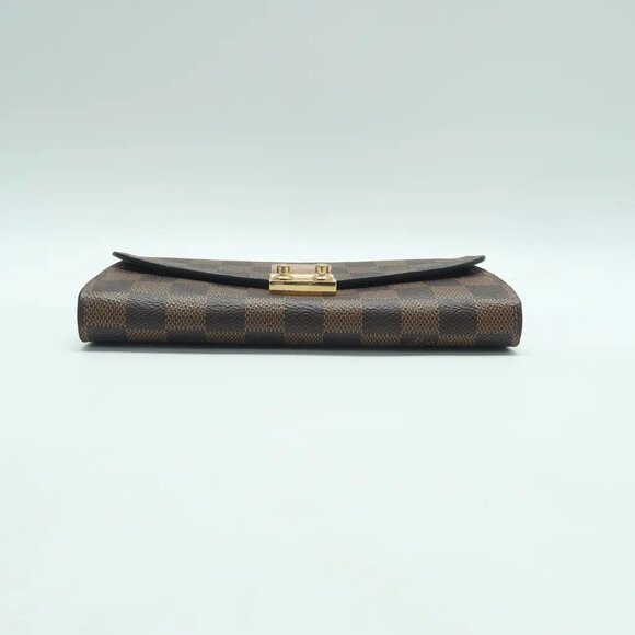 Louis Vuitton Croisette Brown Damier Ebene Canvas Shoulder Bag 880-052825 - Picture 4 of 12